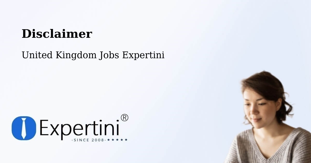 Disclaimer – Trowbridge - United Kingdom Jobs Expertini